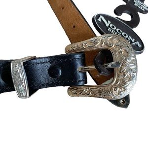 Nocona Vintage Western Belt 26 Deadstock Made In USA Stripe Southwest Festival
